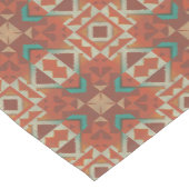 Groen Blauwgroen Roest Sinaasappel Beige Bruin Roo Medium Tafelloper (Hoek)