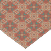 Groen Blauwgroen Roest Sinaasappel Beige Bruin Roo Tafelkleed (Gekanteld)