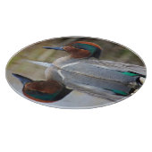 Groen Blauwgroen Snijplank (Hoek)