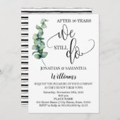 Groen blijf je Trouwdag Kaart (Voorkant / Achterkant)