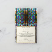 Groen blijvende zomer schuur Dankkaart 10x13cm Bedankkaart (Binnen)