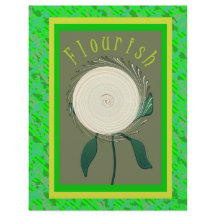 Groen Bloeiende Bloem Bulk Scrapbook Papier Pagina