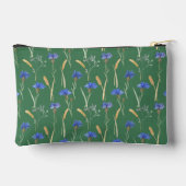 Groen Bloemen Wildbloem Monogram Etui (Achterkant)