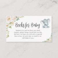 Groen Bloemen Witte Olifant Boeken voor Baby