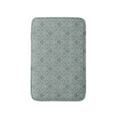 Groen bloempapier badmat (Voorkant Verticaal)