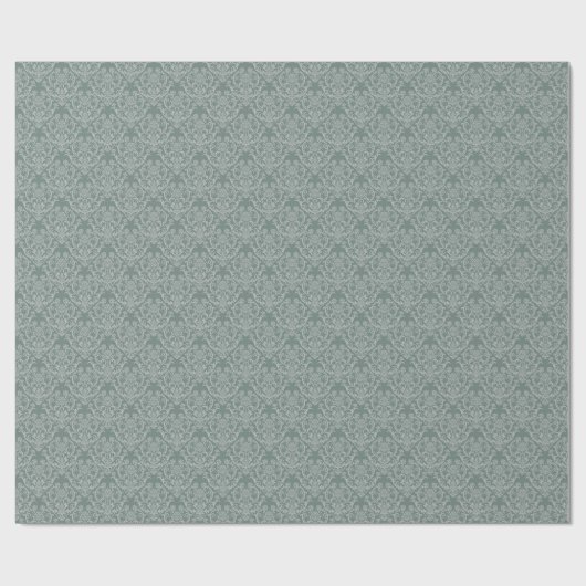 Groen bloempapier cadeaupapier (Vlak)