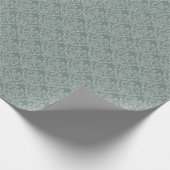 Groen bloempapier cadeaupapier (Hoek)