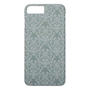 Groen bloempapier Case-Mate iPhone case