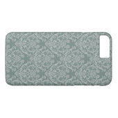 Groen bloempapier Case-Mate iPhone case (Achterkant (Horizontaal))