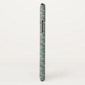 Groen bloempapier Case-Mate iPhone case (Achterkant / rechts)