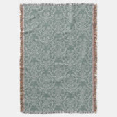 Groen bloempapier deken (Voorkant Verticaal)