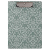 Groen bloempapier klembord (Voorkant)