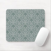 Groen bloempapier muismat (Met muis)