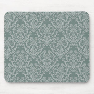 Groen bloempapier muismat
