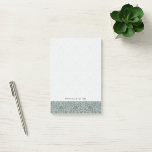Groen bloempapier post-it® notes (Kantoor)