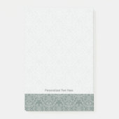 Groen bloempapier post-it® notes (Voorkant)
