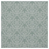 Groen bloempapier stof (Swatch)