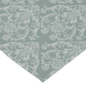 Groen bloempapier tafelkleed (Gekanteld)