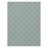 Groen bloempapier tafelkleed (Voorkant)