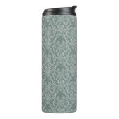 Groen bloempapier thermosbeker (Gedraaid links)