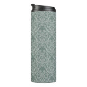 Groen bloempapier thermosbeker (Geroteerd rechts)