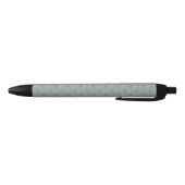 Groen bloempapier zwarte inkt pen (Bodem)