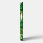 Groen bloempatroon Case-Mate iPhone case (Achterkant / Rechts)