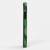 Groen bloempatroon Case-Mate iPhone case (Achterkant/rechts)