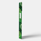 Groen bloempatroon Case-Mate iPhone case (Achterkant / Rechts)