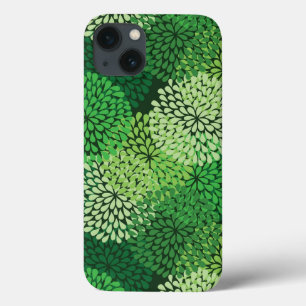 Groen bloempatroon Case-Mate iPhone case