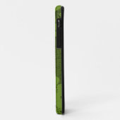 Groen bloempatroon Case-Mate iPhone case (Achterkant/links)