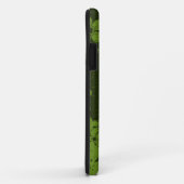 Groen bloempatroon Case-Mate iPhone case (Achterkant/rechts)