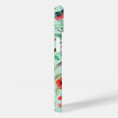  groen bloemvogelbotanisch patroon Case-Mate iPhone case (Achterkant / Rechts)