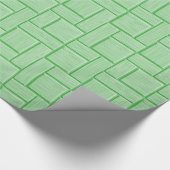 Groen Blok Cadeaupapier (Hoek)