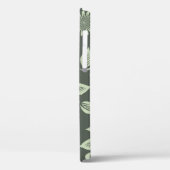 Groen blokpatroon Case-Mate iPhone case (Achterkant / Links)