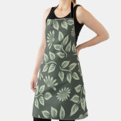 Groen blokpatroon schort (Insitu)