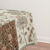 Groen & Blush Roze Patchwork Quilt  Bloemen Tafelkleed (Voorbeeld)