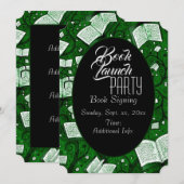 Groen boek lanceringsfeest kaart (Voorkant / Achterkant)