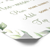 Groen Boerderij Barnyard Animals Moomosa Mimosa Ba Poster (Hoek)