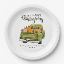  Groen Boerderij Truck Thanksgiving Harvest