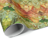  Groen Bohemiaans Patroon Cadeaupapier (Rol Hoek)