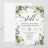 Groen boho we doen nog steeds groene eucalyptus go kaart (Voorkant / Achterkant)