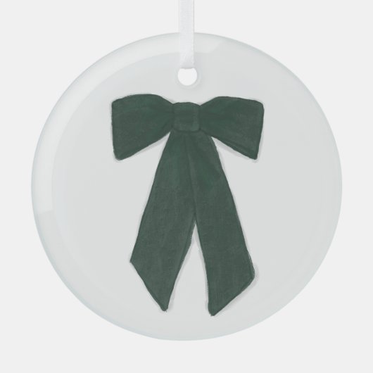 Groen boogglas Ornament (Voorkant)
