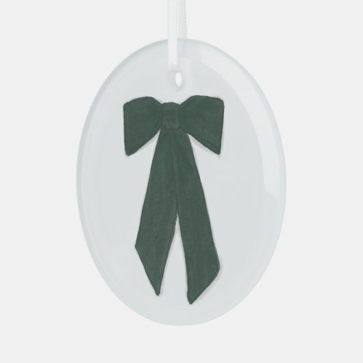 Groen boogglas Ornament (Voorkant links)