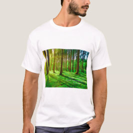 Groen Bos Beeld - Weelderige Natuur T-shirt