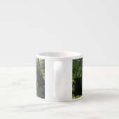 Groen bos espresso kop (Achterkant)