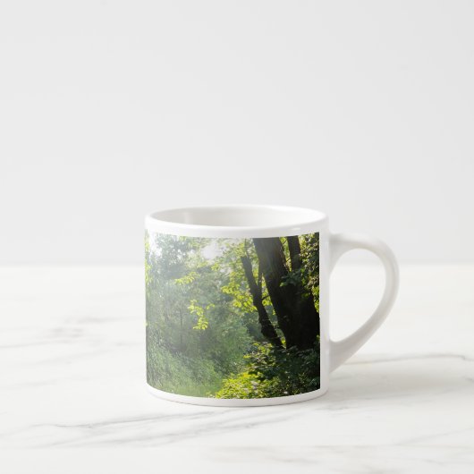 Groen bos espresso kop (Rechts)