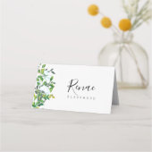 groen bos plaatskaartje (Achterkant)