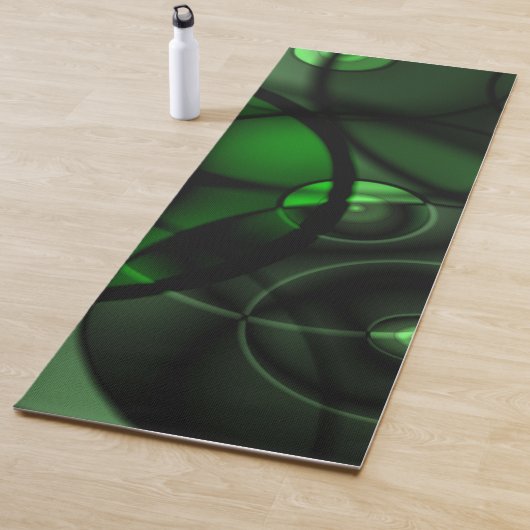 Groen bos yogamat (In situ)