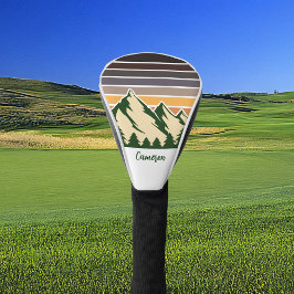 Groen Bos Zonsondergang Koel  Golfheadcover